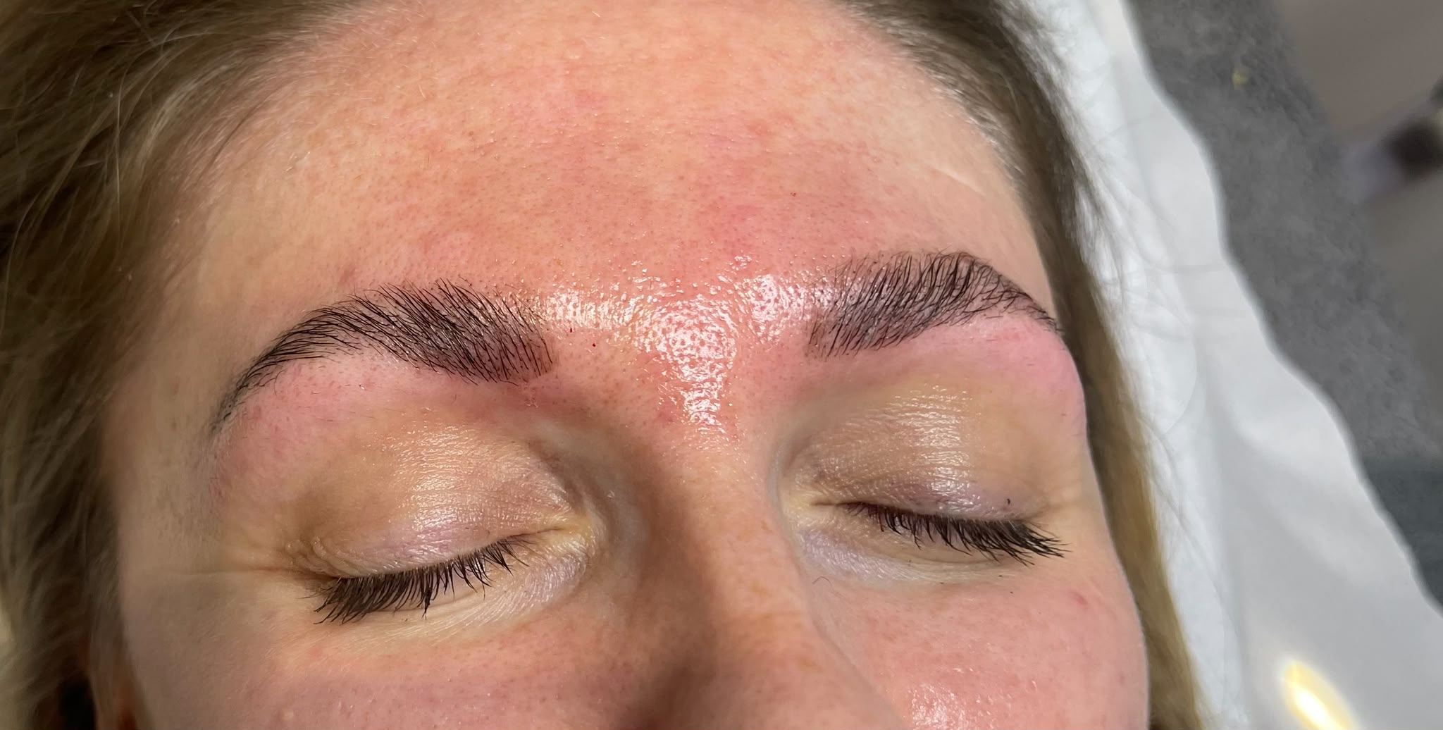 Brow Lamination & Tint treatment at Alizay Beauty Salon Woking
